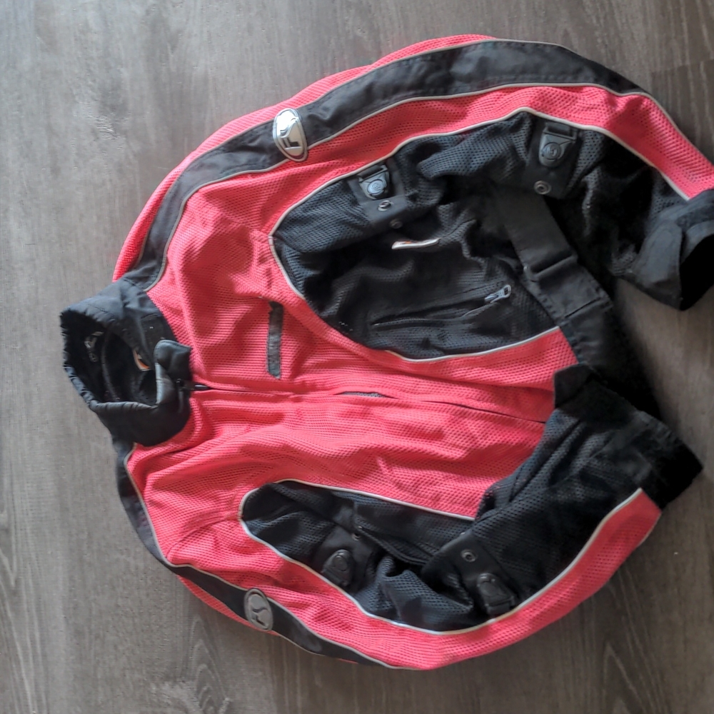 Feildsheer pink motorcycle jacket